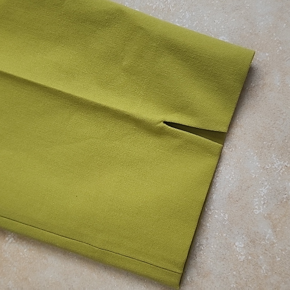 Piazza Sempione Green New Cropped Pants Size Small - Picture 10 of 11